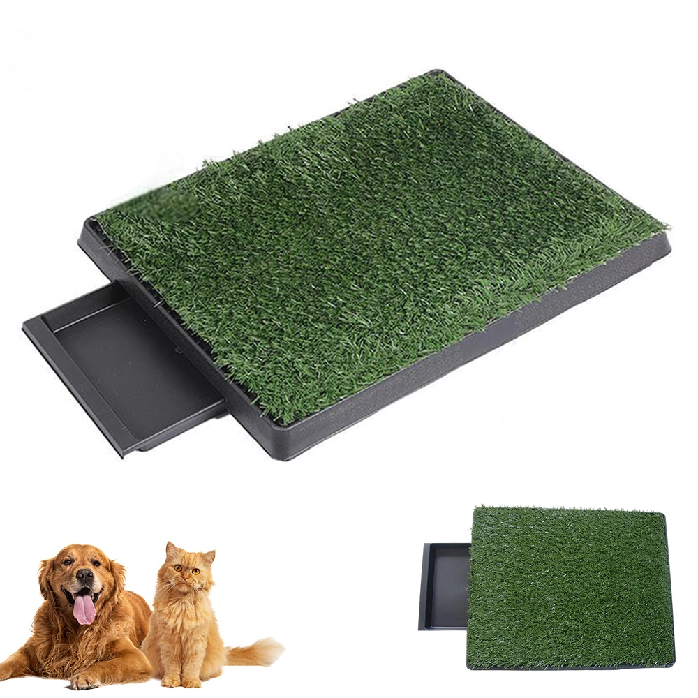 Toilette intérieure avec gazon artificiel pour chiot – Image 3