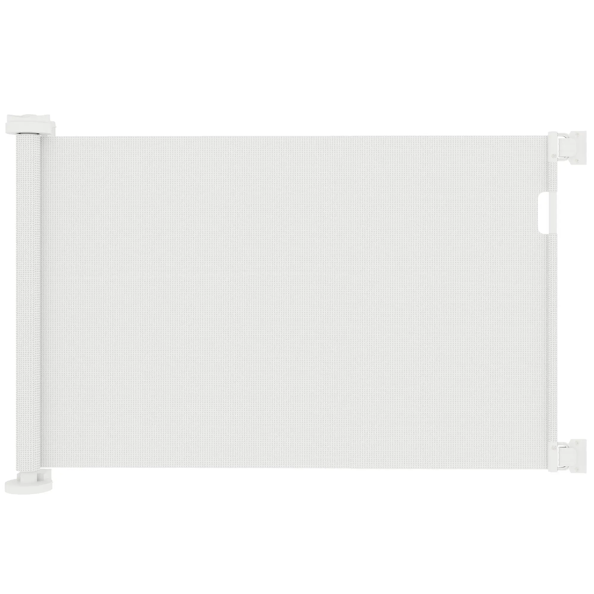 Barrière de sécurité escamotable blanche pour chien, 87 cm – Image 4