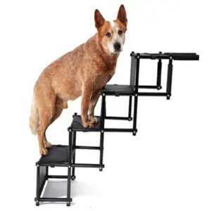 Escaliers pliables pour chien jusqu'à 75 kg, rampe pour véhicules