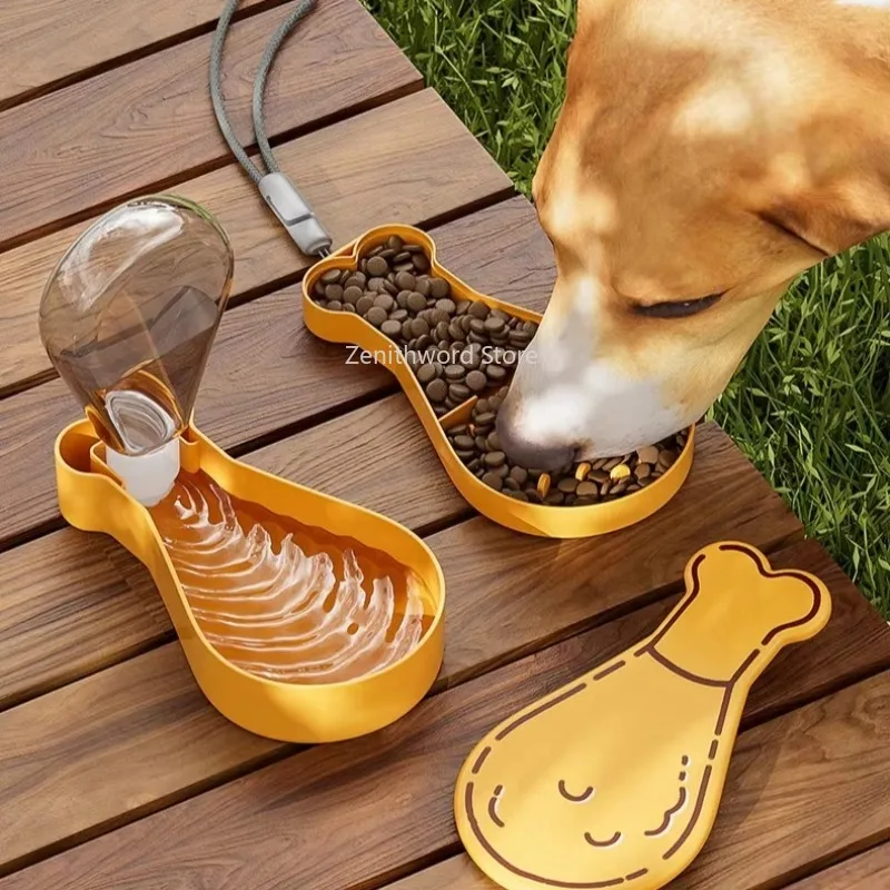 Set de voyage étanche bol et bouteille d'eau pour chien – Image 3