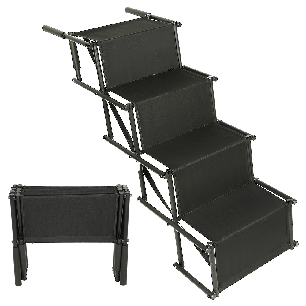 Escaliers pliables pour chien jusqu'à 75 kg, rampe pour véhicules – Image 2