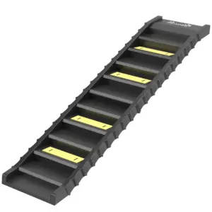 Escalier pliant pour chien, 154 cm, 10 niveaux, capacité 68 kg