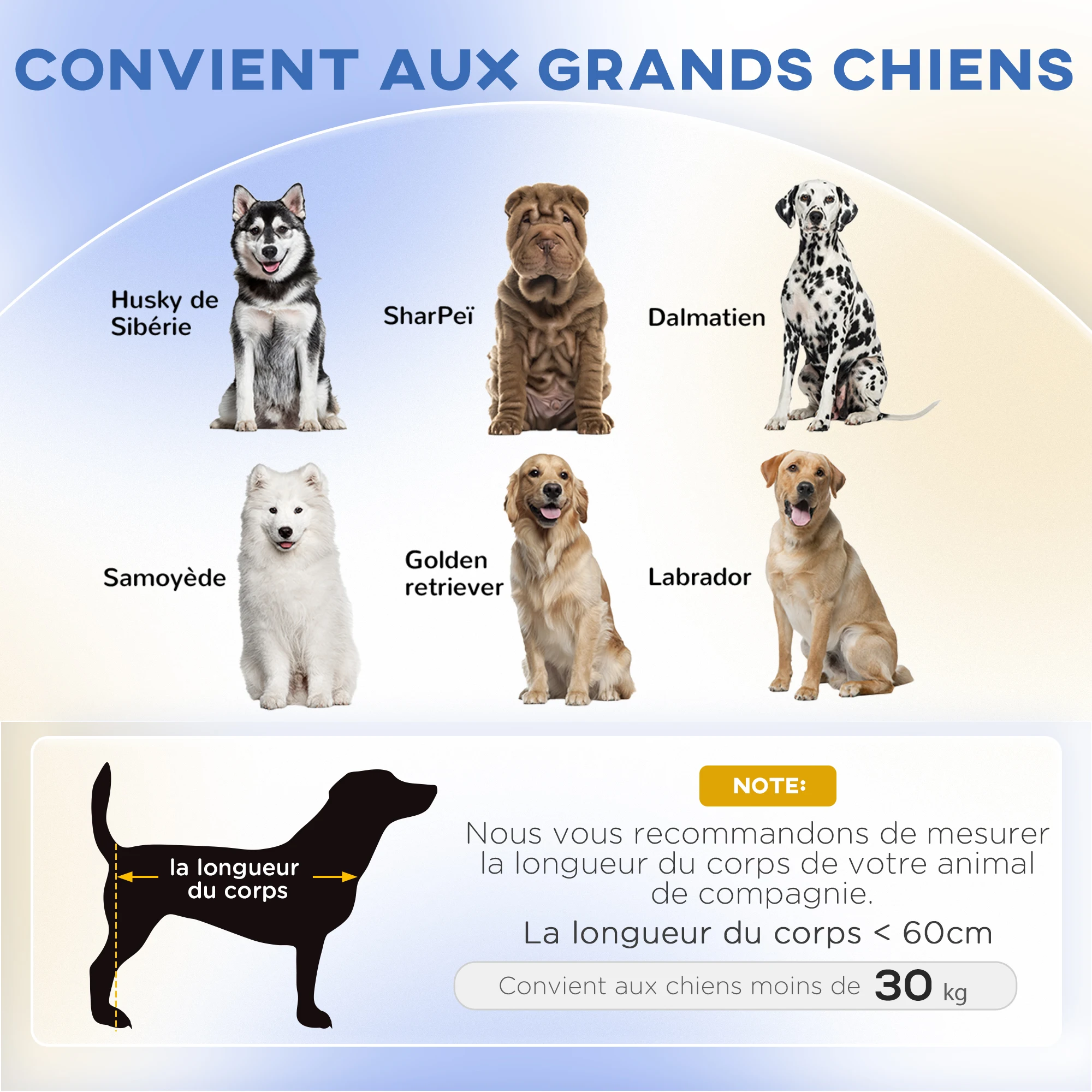 Canapé pour chien design scandinave avec coussin déhoussable – Image 3