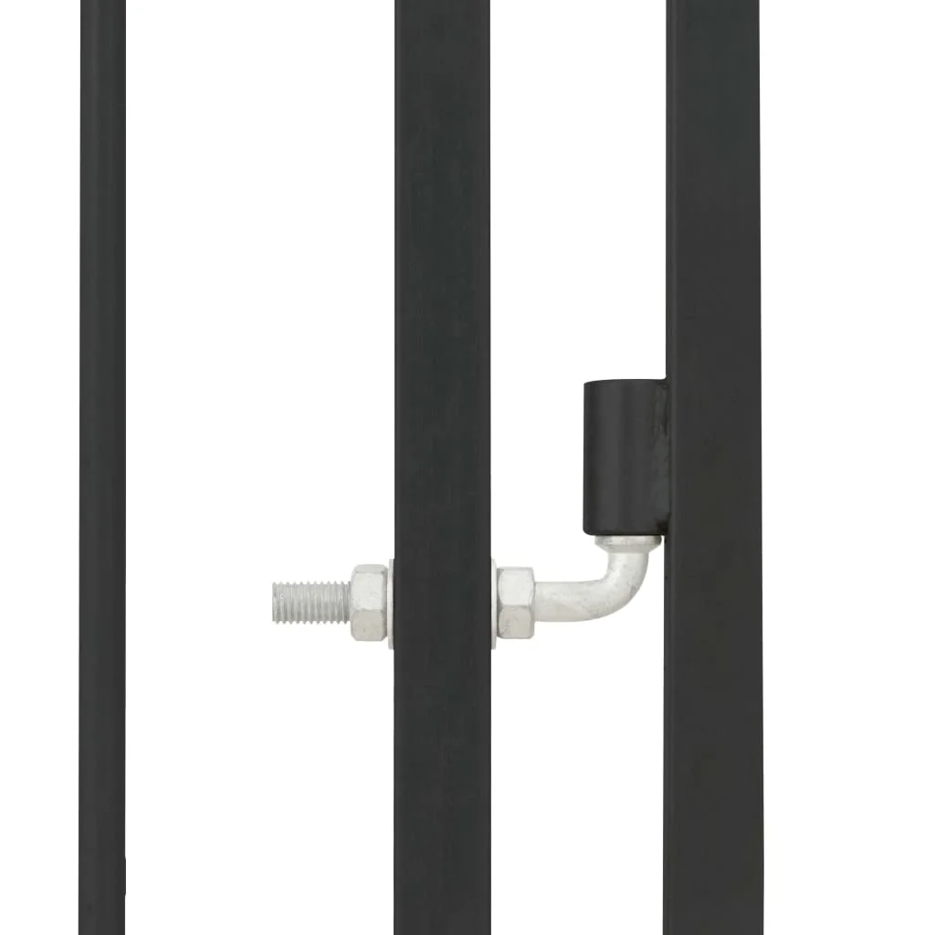 Chenil extérieur pour chien 120x120x150 cm avec clôture robuste – Image 4