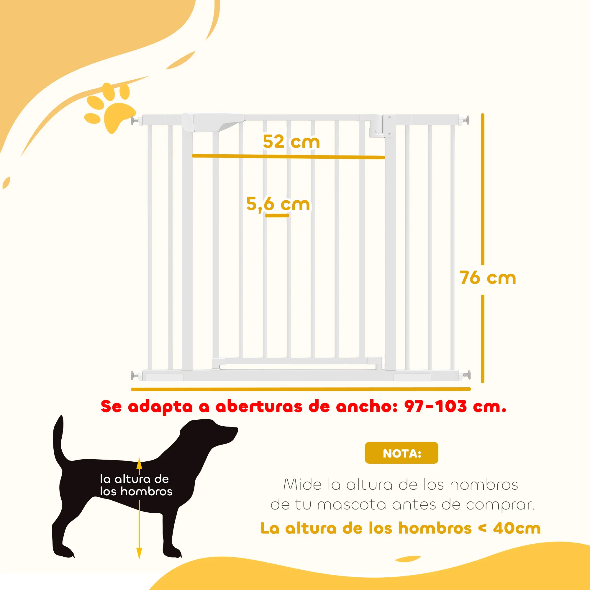 Barrière de sécurité double verrouillage pour chien – Image 4