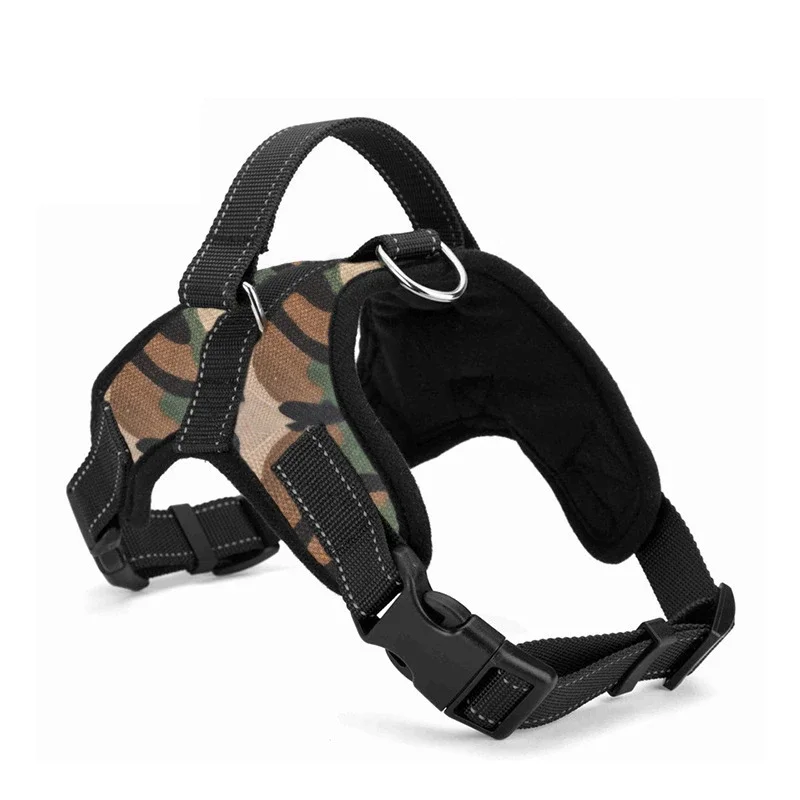 Harnais gilet en nylon respirant à dégagement rapide pour chien – Image 3